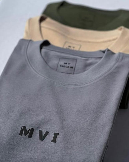 Oversize MVI Clásico Gris